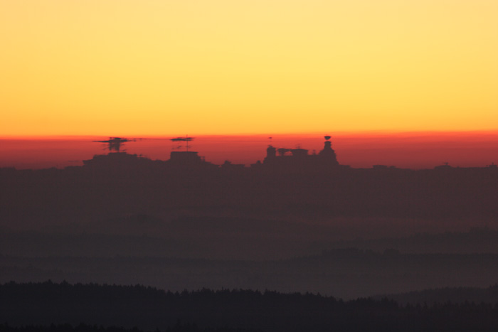 Karwendelgebirge Fata Morgana