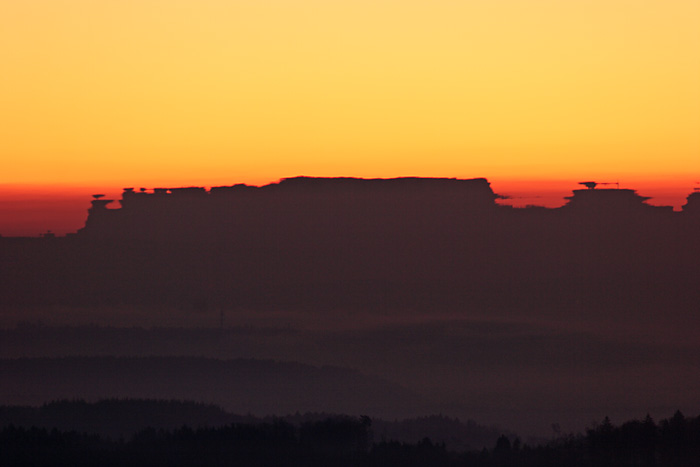 Wettersteingebirge Fata Morgana