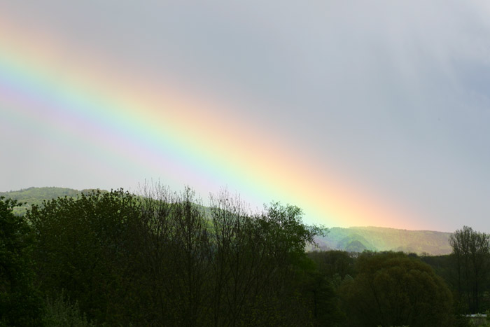 Interferenz Regenbogen