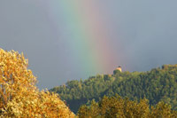 Regenbogen Ruine Altbodman