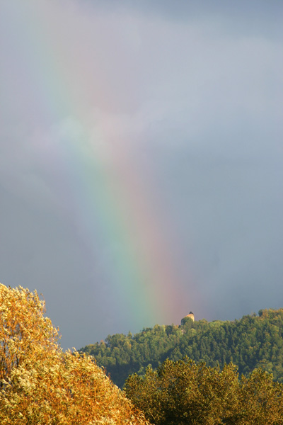 Regenbogen Ruine Bodman