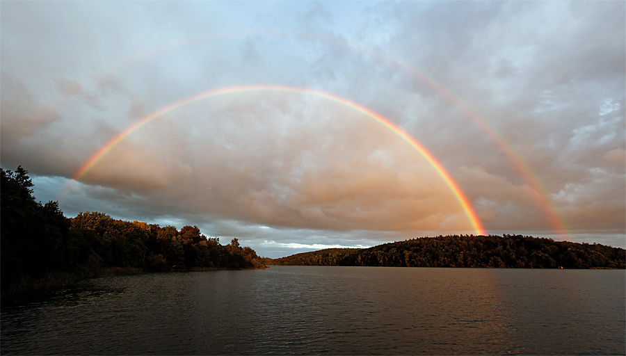 doppelter Regenbogen 