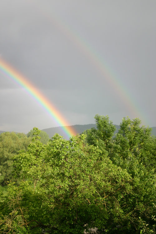 Regenbogen Nebenregenbogen