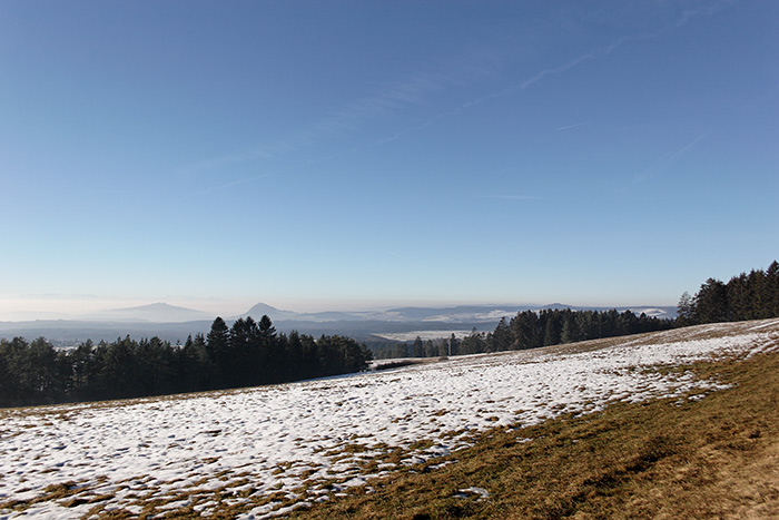 Schneelandschaft Hegau