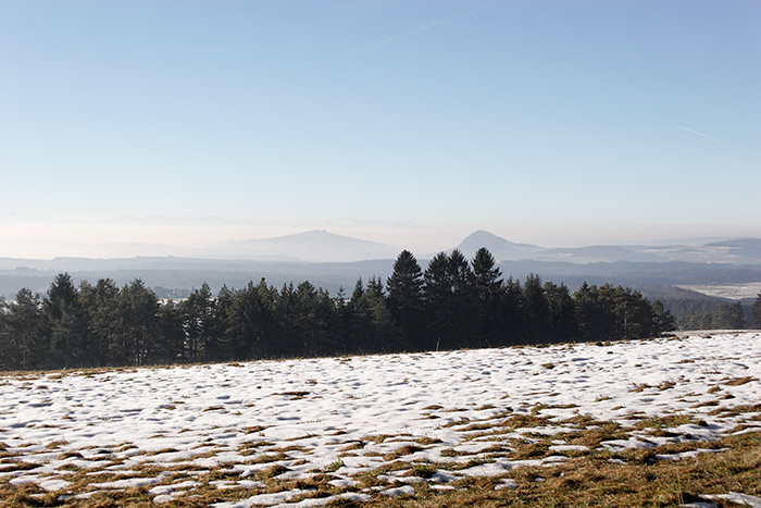 Schneelandschaft Hegau