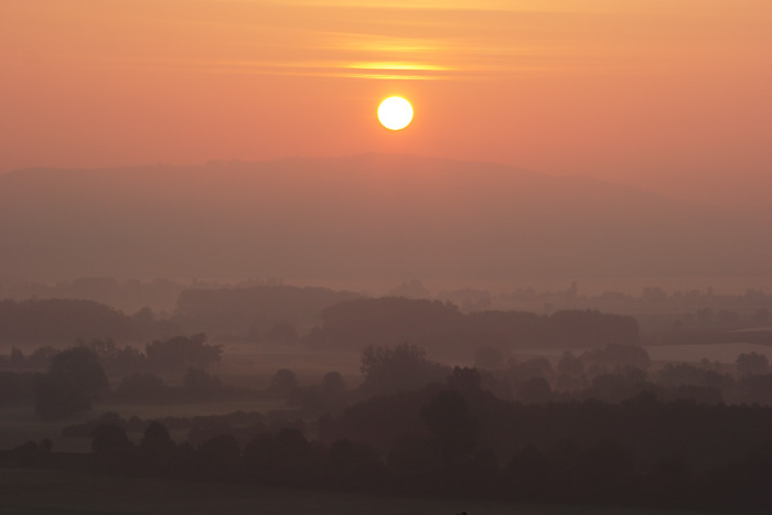 Sonnenaufgang Nebel