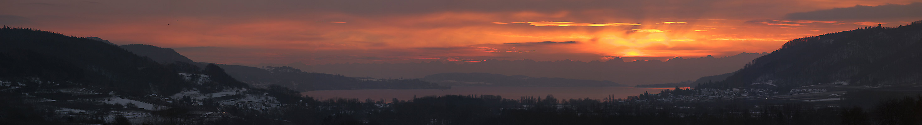 Alpenpanorama Bodensee