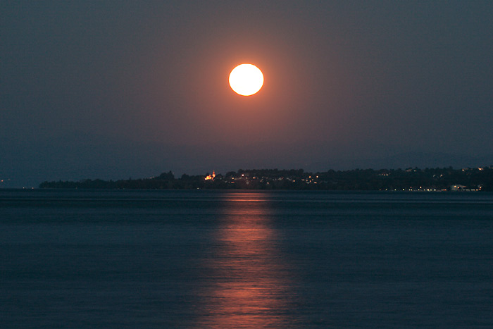 Vollmondaufgang Bodensee