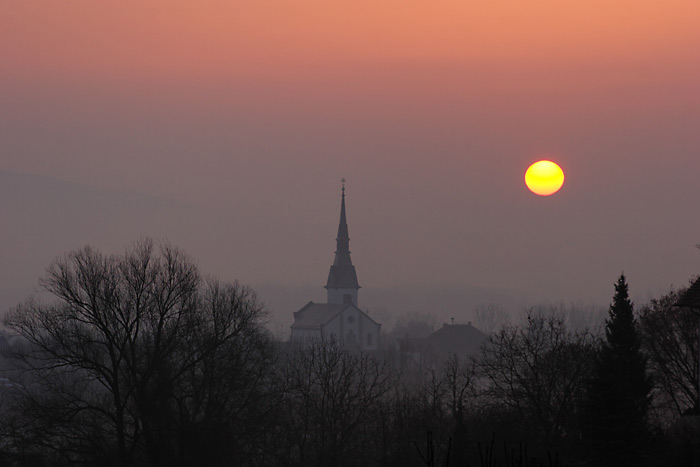 Sonnenaufgang Nebel