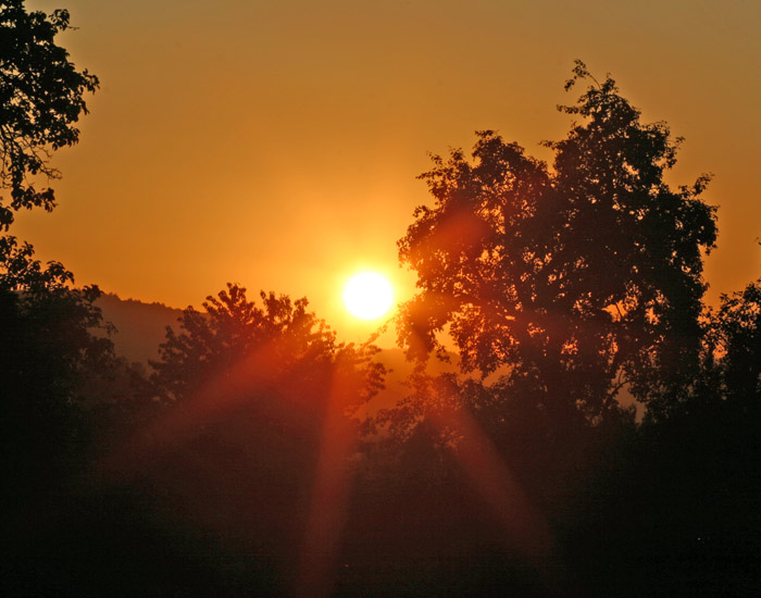 Sonnenaufgang Wahlwies 