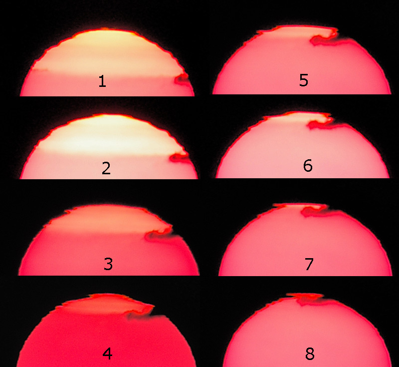 Sonnenuntergang Atmosphre Strung