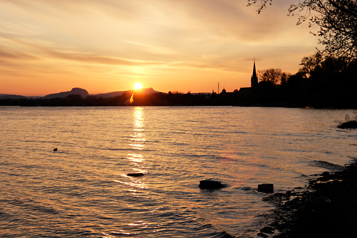 Sonnenuntergang Münster