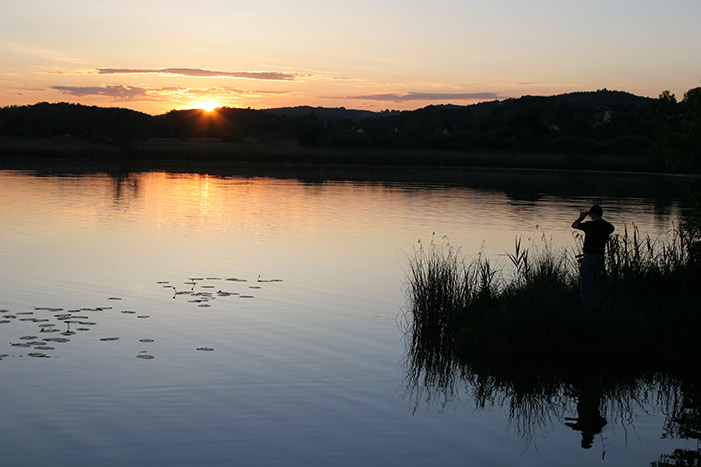 Sonnenuntergang See