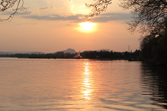 Sonne Mettnau Hegau