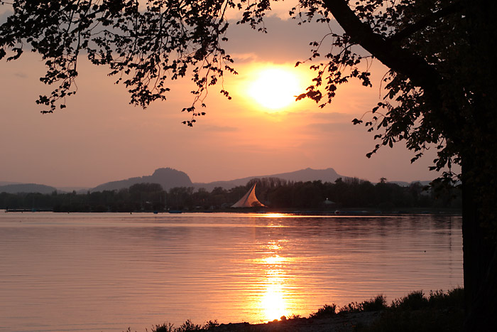 Sonne Hegau Konzertsegel Radolfzell