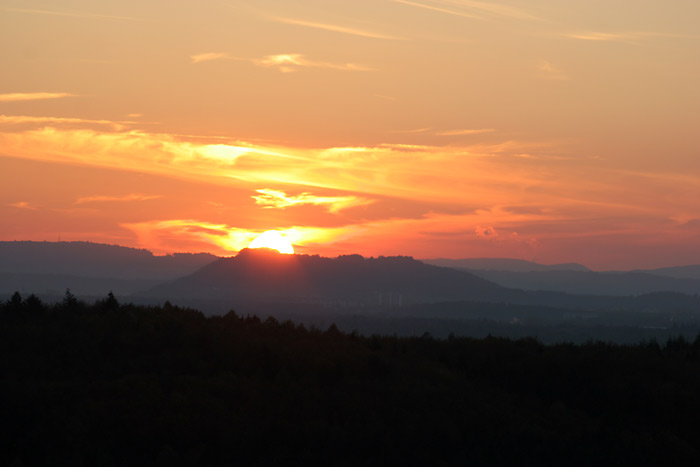 Sonnenuntergang Rosenegger Berg